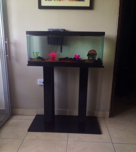 Homemade Aquarium, Diy Aquarium Stand, Fish Tank Stand, Tank Stand, Diy Aquarium, Aquarium Stand, Stand Table, Tanked Aquariums, Fancy Dresses Long