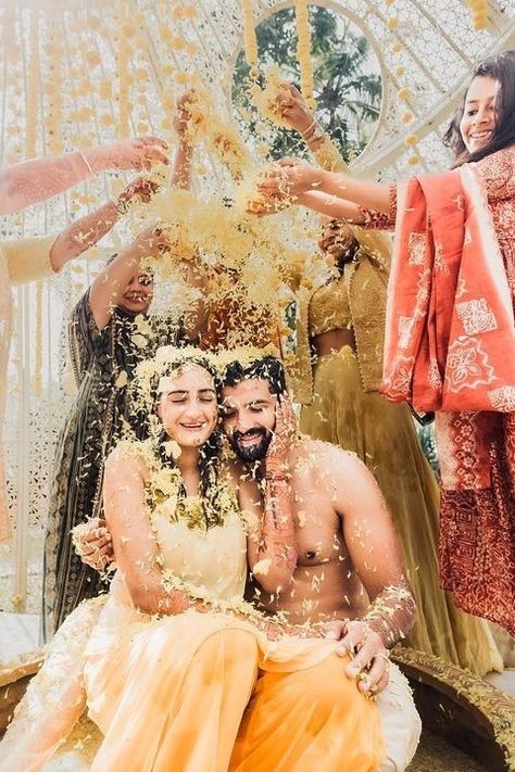 Beach Haldi, Haldi Celebration, Haldi Dress For Bride, Haldi Decoration, Groom Style Wedding, This Generation, Batman Wallpaper, Haldi Ceremony, 2024 Wedding