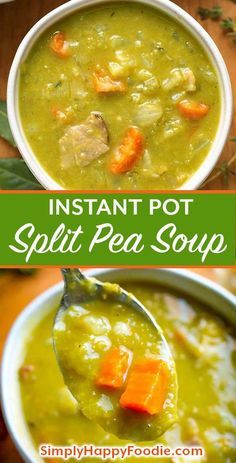 Instapot Pea Soup Recipes, Instant Pot Green Pea Soup, Vegetarian Split Pea Soup Instant Pot, Instapot Split Pea Soup With Ham, Split Pea And Ham Soup Instant Pot, Instant Pot Split Pea Soup With Ham Bone, Split Pea And Ham Soup Instapot, Green Split Peas Recipes Instant Pot, Instant Pot Split Pea And Ham Soup