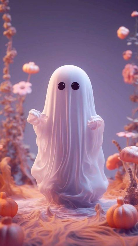 Bhoot Ghost Wallpaper, Ghost Cartoon Wallpaper, Cute Ghost Background, Ghost Cartoon Aesthetic, Aesthetic Cute Ghost Wallpaper, Bhoot Ghost, Halloween Ghost Wallpaper, Spooky Background, Helloween Wallpaper