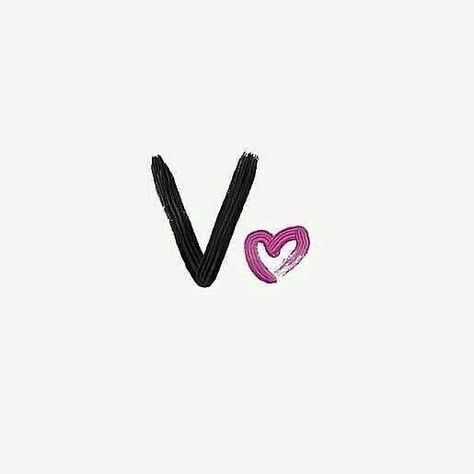 V Letter Aesthetic, Letter V Aesthetic, V Letter Wallpaper, Letter V Wallpaper, Kuromi Phone Wallpaper, V Letter Tattoo, V Letter Images, V Alphabet, V Logo Design