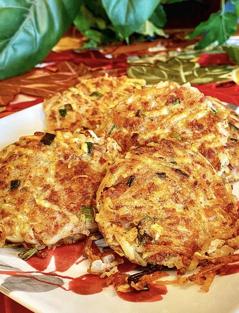 Corned Beef Potato Pancakes Recipe | Allrecipes Canned Corned Beef Recipe, Corned Beef Fritters, Potato Pancakes Recipe, Canned Corned Beef, Corn Beef, Instant Potatoes, German Potato, Hash Recipe, Corned Beef Recipes