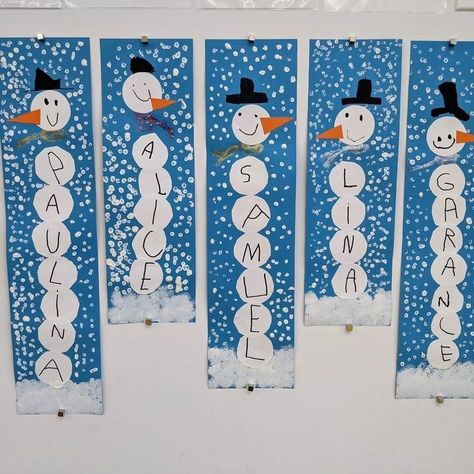 Kindy Christmas Craft, Winter Wonderland Kindergarten, Flower Garden Craft, Pre K Art, Paper Flower Garden, Winter Crafts Preschool, Winter Activities Preschool, January Crafts, December Crafts