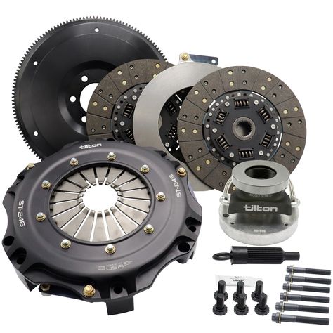 ST246 Twin Disc Street Clutch Kits - Tilton Engineering 2017 Mustang, Chevy Ls, Twin Disc, Ford Bronco Ii, Bronco Ii, Formula Drift, Street Market, Indy Cars, Mustang Gt