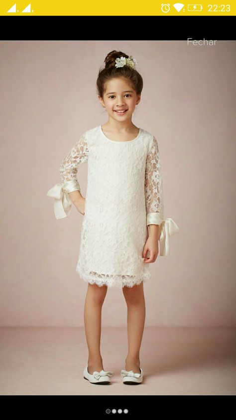 Big Flower Dress, Kids Formal, Girls Lace Dress, Flower Girl Dress Lace, Communion Dresses, Dress For Girls, Girls Outfits, Wedding Inspirations, Flower Dress