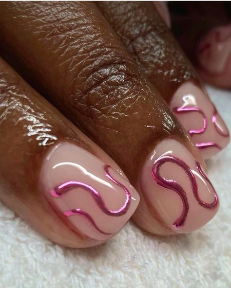 Regular Manicure Nails Art Ideas, No Chip Nail Ideas, Short Natural Nail Ideas Summer, Short Nail Inspo Simple Natural, Short Detailed Nails, Hard Nails Short, Short Natural Gel Nail Designs, Natural Nail Designs Short Summer, Regular Gel Nails