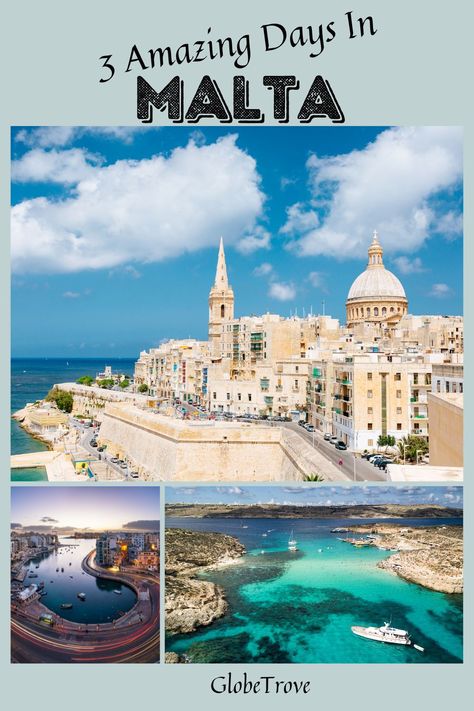 3 days in Malta Summer Destinations Europe, Malta Itinerary, Malta Vacation, Mediterranean Travel, European Road Trip, Malta Travel, Europe Trip Itinerary, European Cities, South Tyrol