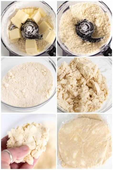 Homemade Pie Crust Recipe - This Homemade Pie Crust is the perfect buttery, flaky crust recipe. It takes minutes to make and is thrown together with a food processor. Whip up your favorite pie filling and bake a gorgeous golden pie with this no fail pie crust. #cookiedoughandovenmitt #piecrust Pie Crust Recipe Butter, Flaky Crust Recipe, Food Processor Pie Crust, Double Pie Crust Recipe, No Fail Pie Crust, Fancy Pie Crust, Pie Crust Uses, Flaky Pie Crust Recipe, Pie Crust Recipe Easy