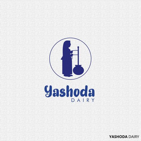 Yashoda Dairy is one of the local dairy farming company that sells dairy products like Milk, Ghee, Butter, Buttermilk etc. #logo #mark #logodesigner #logodesign #logos Milk Logo Design Ideas, Dairy Products Logo, Food Logo Inspiration, Organic Ghee, Dairy Farming, Ghee Butter, Calligraphy Alphabet, Dairy Products, Creative Packaging Design