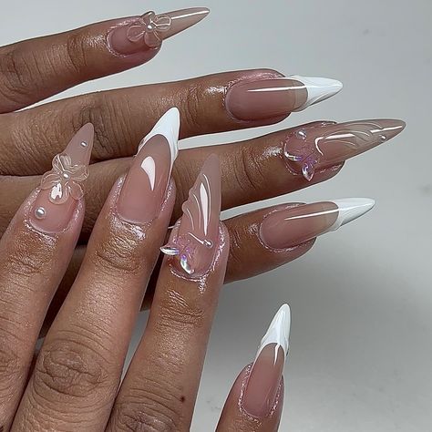 3d swirl nails • Instagram 3d French Tip Nails, Swirl Nail Designs, Swirl Nail, Swirl Nails, Tip Nails, French Tip Nails, Nail Tips, Swirl, Nail Designs