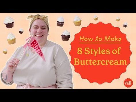 Everything You Need to Know About Buttercream | Happy Baking with Erin Jeanne McDowell - YouTube Erin Jeanne Mcdowell Recipes, Types Of Buttercream, Buttercream Tips, Erin Mcdowell, Erin Jeanne Mcdowell, Best Buttercream, Layer Cakes, Layer Cake, Baking Recipes