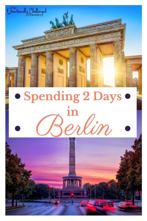 Planning a trip to Berlin? Here's exactly how to spend 2 days in Berlin, so you see all the highlights of the city! 2 Days In Berlin, Berlin Itinerary, Checkpoint Charlie, Museum Island, Berlin Travel, Best Weekend Getaways, Berlin Wall, Planning A Trip, What To Pack