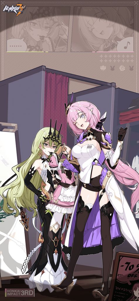 Stigma Wallpaper, Elysia Wallpaper, Mobius Art, Fairy Tales For Kids, Honkai Impact 3rd, Honkai Impact, Wallpaper Download, Pink Room, Art Archive