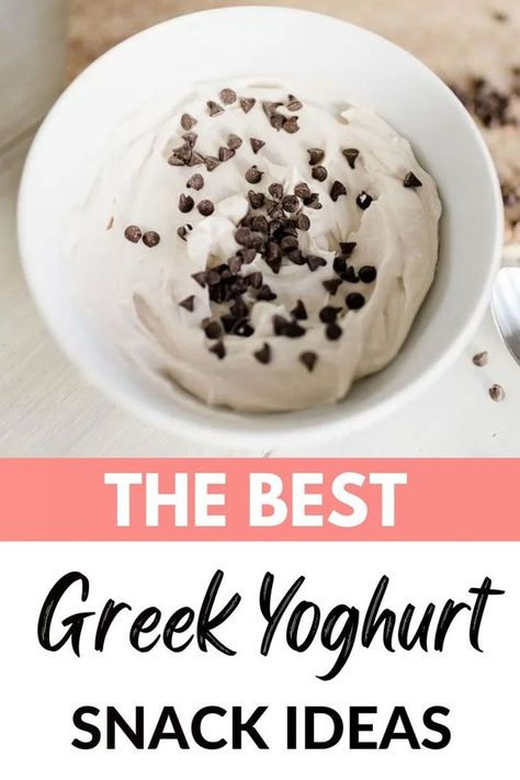 Greek Yogurt Snack Ideas, Yogurt Snack Ideas, Greek Yogurt Snacks, Best Greek Yogurt, Mediterranean Snacks, Yogurt Pretzels, Oats Snacks, Yogurt Snacks, Make Lunch