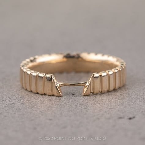 Gold Stacking Wedding Ring, Luxury Brass Wedding Rings, Cheap Modern Stackable Engagement Rings, Harper Engagement Ring, Luxury Recycled Gold Stackable Rings For Wedding, Wedding Bands For Low Set Engagement Rings, Wedding Band Low Set Ring, Cuff Wedding Band, Expensive Party