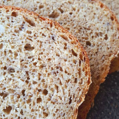 Whole Grain Sourdough Bread Recipe, Oat Bread Recipe, Easy Sourdough Bread Recipe, Whole Wheat Sourdough, Sprouted Bread, Dough Starter, Oatmeal Bread, Dry Bread, Bread Starter