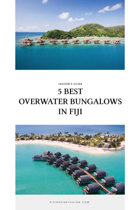 Fiji Bungalow, Best Overwater Bungalows, Best Things To Do In Fiji, Fiji Resort Bungalows, Where To Stay In Fiji, Fiji Hotels Luxury, Fiji Honeymoon, Fiji Vacation, Water Bungalow