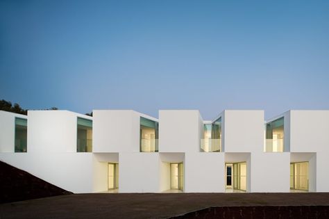 Aires Mateus, Fernando Guerra / FG+SG · House for Elderly People Aires Mateus Architecture, Portugal House, People Architecture, Box Architecture, Architectural Design Studio, Elderly People, Assisted Living, Minimalist Architecture, Affordable Housing