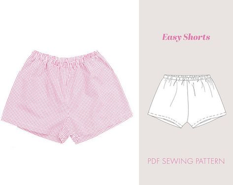 Sew your own wardrobe with Swim Style Sewing by Swimstylepatterns Shorts Pattern Sewing, Shorts Pattern Women, Shorts Sewing Pattern, Shorts Sewing, First Sewing Projects, Sewing Shorts, Womens High Waisted Shorts, Printable Sewing Patterns, Sewing Projects Clothes