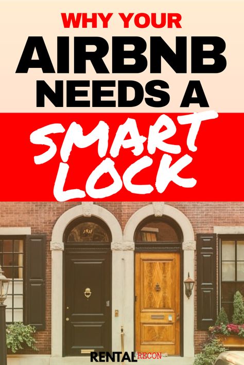 Find out why your Airbnb needs a smart lock....we look at several options. The first option is.... #airbnbhosting #airbnblocks #airbnbhost #airbnbsmartlock Airbnb Essentials, Deadbolt Lock, Air Bnb, Apple Homekit, Airbnb Host, Use Of Technology, Maid Service, Smart Lock, Alexa Device