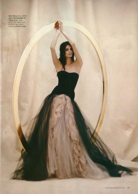 VERA WANG Marriage Material, Wedding Dresses Vera Wang, Dark Wedding, Used Wedding Dresses, Cover Story, Gothic Wedding, Black Wedding Dresses, Harper's Bazaar, Fantasy Fashion