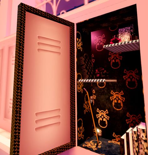 Royal High Locker Ideas, Royale High Locker, Royale High Locker Ideas, Locker Ideas, Fire Fairy, House Decals, Royale High, Lockers, Anime