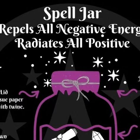 Gaelic Witch on Instagram: "Spell jar to repel negative energy & attract postive energy Post by @wiccaacademy #pagan #paganism #paganwitch #pagansofinstagram #pagancommunity #wicca #wiccan #magick #witch #witchcraft #spell #spells #spellcasting #witchy #witchlife #witchtips #crystals #witchylife #candlemagick #protectionmagick #eggshells #witchtip #witchytips #witchytip #spelljar #spelljars #spelljar🔮 #beginnerwitchcraft" Repel Negative Energy, Spell Jar, Candle Magick, Witchcraft For Beginners, Pagan Witch, Removing Negative Energy, Personal Statement, Negative Energy, Positive Energy