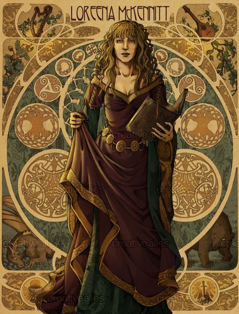 loreena mckennitt Judy Collins, Loreena Mckennitt, Joni Mitchell, Celtic Mythology, Women In Music, Pop Artist, World Music, Vintage Pinup, Art Styles