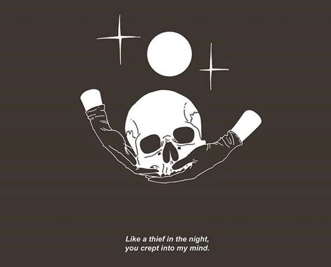 pin / @stargirllust 🕊 Skull Quote, Mind Art, Love Quotes Photos, Skeleton Art, Always On My Mind, Skull Wallpaper, A Skull, Pics Art, On My Mind