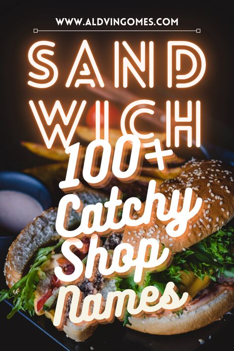 Planning to start your own sandwich shop? But stuck on names? Here is the list of Catchy Sandwich Shop Names you can't miss. Sandwich Shop Names, Sandwich Shop Names Ideas, Sandwich Shop Names Business, Sandwich Shop Names Signs, Sandwich Names Ideas, Sandwich Cafe Design, Small Sandwich Shop Ideas, Sandwich Store Design, Sandwich Shop Names Ideas, Burger Shop Names Ideas, Burger Names Ideas, Food Shop Names Ideas, Sandwich Shop Ideas