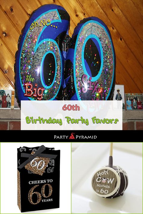 60th Birthday Party Favors Party Favors For 60th Birthday, 60th Birthday Party Favors, 60th Birthday Party Ideas, Diy Gifts Videos, Indoor Birthday Parties, Giveaway Ideas, Indoor Birthday, 60th Birthday Decorations, 17th Birthday Ideas