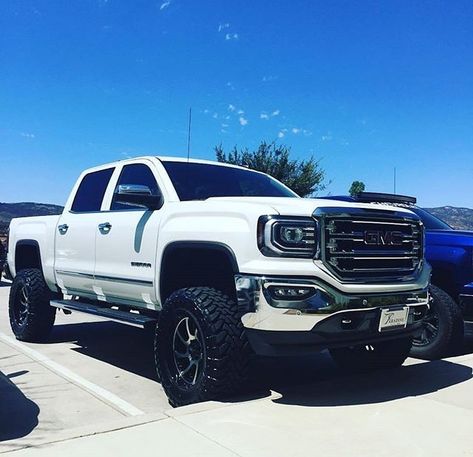 2015 GMC Sierra 1500 Lifted 2015 Gmc Sierra 1500 Lifted, White Gmc Sierra 1500, Gmc Denali Truck, White Gmc Sierra 1500 Lifted, 2006 Gmc Sierra 2500 Hd, 2017 Gmc Sierra 1500, Denali Truck, Huge Truck, 2005 Gmc Sierra 2500 Hd