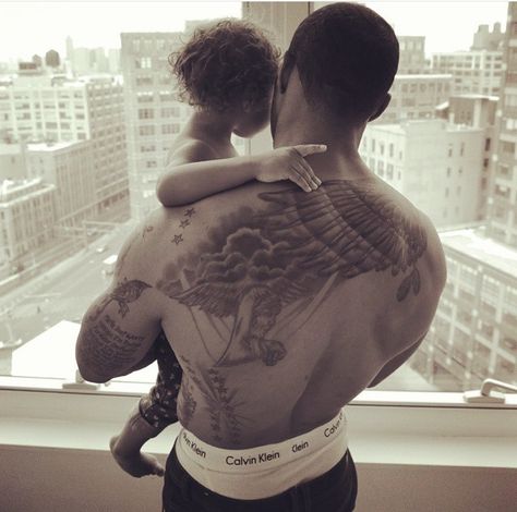 ❤️ Omari with his daughter Omari Hardwick Tattoos, Omari Hardwick, Secrets And Lies, Back Tattoo, Pretty Quotes, Polynesian Tattoo, Tattoos For Guys, Black Men, Tattoo Designs