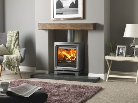 Wood Burning Stoves - Common FAQs Amazing Fireplaces, Oak Beam Fireplace, Focus Fireplaces, Wood Burning Stoves Living Room, Log Burner Living Room, Inset Stoves, Woodburning Stove, Stove Installation, Wood Burners