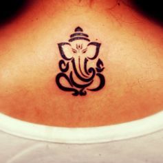 These Photos of Ganesha Tattoos On Pinterest Might Inspire Yours This Ganesh Chaturthi Lord Ganesha Tattoo, Ganesha Tattoos, Tattoo Buddhist, Tattoos Lotus, Ohm Tattoo, Tattoos Polynesian, Tattoo Elephant, Hindu Tattoos, Ganesh Tattoo