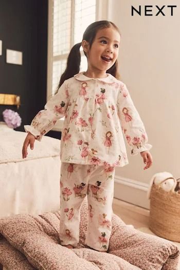 Girls Pyjamas | Next Official Site Cute Nightwear, Girls Pyjamas, Pajamas Aesthetic, Embroidery Clothes, Vintage Pajamas, Girls Dresses Sewing, Frocks Design, Girls Nightwear, Dresses Sewing