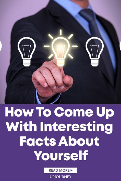 Discover creative ways to come up with fascinating facts about yourself. Uncover your hidden gems and unique experiences with these insightful tips and tricks. Learn how to make a lasting impression by sharing interesting tidbits that showcase the wonderful complexity of who you are. Your story is waiting to be told – let's make it captivating! How To Pick A Career Path, Work Etiquette, Psychology Terms, Common Interview Questions, Choosing A Career, Road To Success, Interesting Facts About Yourself, Career Ideas, Life Questions