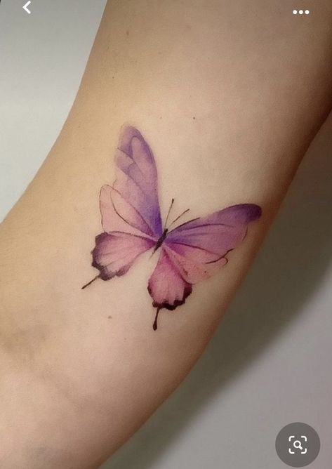 Mariposa Butterfly Tattoo, Best Butterfly Tattoos For Women, Purple And Pink Butterfly Tattoo, Secret Lover Tattoo, Pink Butterfly Tattoo Designs, Ladybug Butterfly Tattoo, Cute Butterfly Tattoos For Women, Butterfly Tattoos Color, 4 Butterflies Tattoo