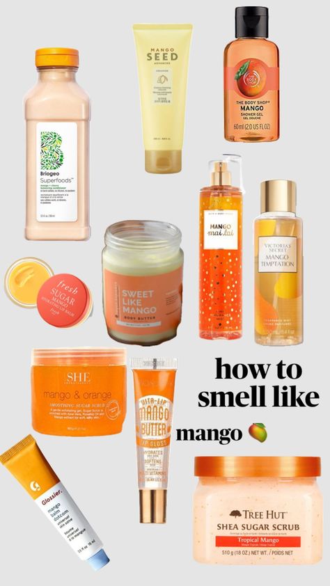 Best Mango Perfume, How To Smell Like Kiwi, Mango Smelling Products, Mango Scented Shower Routine, How To Smell Like Mango All Day, How To Smell Like Tropical Fruit, How To Smell Like Tropical, Mango Body Care, How To Smell Like Pineapple