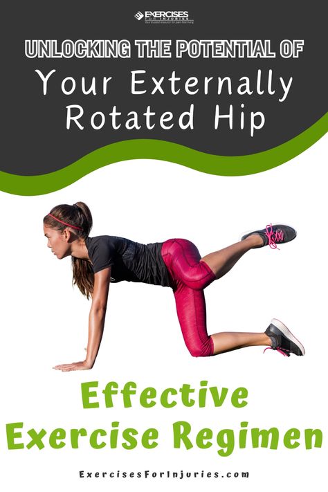 Discover the hidden potential of your externally rotated hips with this empowering exercise regimen. Strengthen, stretch, and unlock a new level of mobility! 💪🔥 #HipPower #ExerciseRegimen #UnlockYourPotential Rotated Hips, Hip External Rotation, Rotation Exercises, Hip Health, Hip Flexor Pain, Targeted Exercises, Exercise Regimen, Hip Exercises, Piriformis Muscle