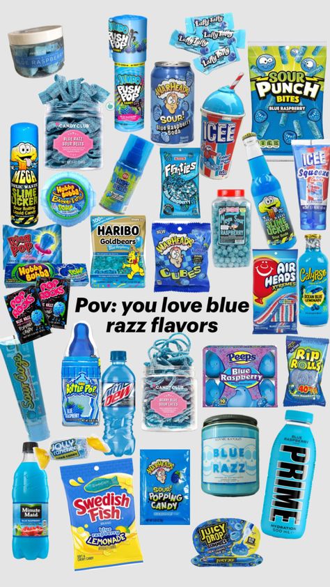 Pov you love blue raspberry #blue #candy #yummy #blueraspberry #yourdoinggreat❤️ Blue Sweets, Blue Snacks, Sleepover Snacks, Gum Flavors, Best Fast Food, Sleepover Food, Junk Food Snacks, Blue Food, Blue Candy