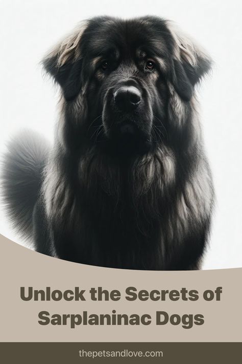 Unlock the secrets of the rare Sarplaninac! 🐕 Discover why this amazing guardian breed is adored by families & farmers alike. Learn all about their protective instincts, gentle nature with kids, and essential care tips. Ready for the ultimate watchdog companion? Click to read more! #DogLovers #GuardDogs #Sarplaninac #FamilyPets #DogCare Sarplaninac Dog, Large Dog Breeds, Guard Dogs, Small Breed, Dog Coats, Dog Care, Shepherd Dog, Care Tips, Pet Owners