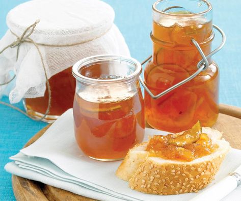 Orange Ginger Marmalade Recipe, Ginger Jelly Recipe, Ginger Marmalade Recipe, Ginger Marmalade, Orange Marmalade Recipe, Ginger Jam, Ginger Tea Recipe, Marmalade Recipe, Jam Recipes Homemade