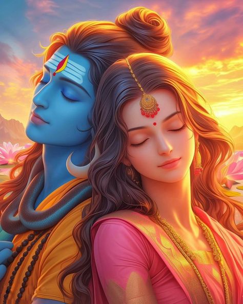 Lord Shiva And Parvati Love Images, Mahadev With Girl, Shiv Ji And Parvati Ji, Mahadev And Parvati Hd Wallpaper, Mahadev And Parvati, Shiv Parvati Love, Sita Photo, Mahadev Parvati, Ram Sita Photo