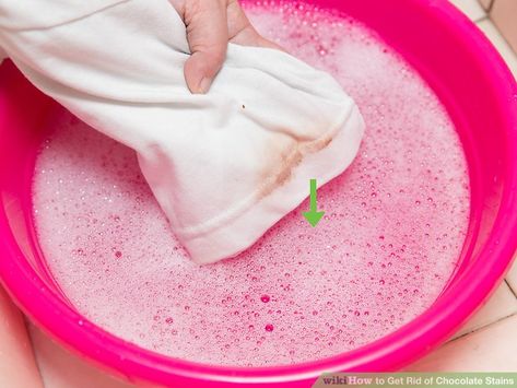 How To Clean Chocolate Stains From Clothes-Cleaning| wrappedinrust.com How To Get Chocolate Stains Out Of White, How To Remove Chocolate Stains, Removing Chocolate Stains, Chocolate Stains, Laundry Stains, Chocolate Powder, Grease Stains, Chocolate Frosting, Chocolate Coffee