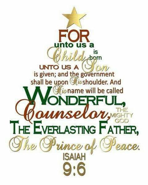 For unto us a Child is born... Merry Christmas Jesus, Christ Centered Christmas, Visiting Teaching, Merry Christmas Images, Prince Of Peace, Christmas Jesus, Christian Christmas, Ho Ho Ho, Christmas Quotes