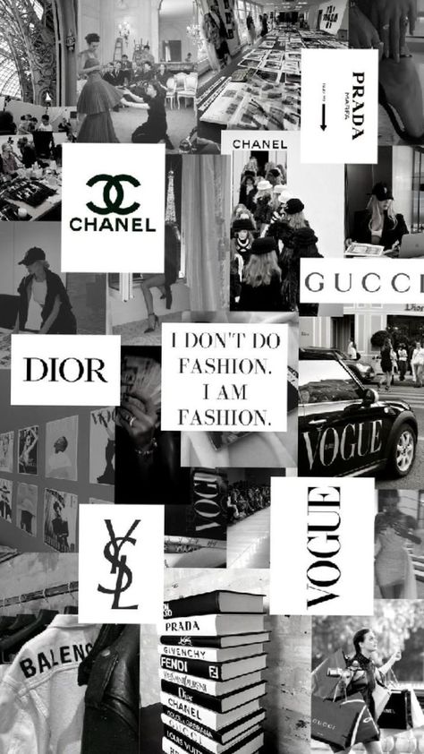 Doir Fashion Aesthetic Wallpaper, Ysl Collage Wallpaper, Chanel Dior Prada Wallpaper, All Brands Logo Wallpaper, Fashion Brands Aesthetic Wallpaper, Famous Brand Wallpaper, Gucci Prada Louis Vuitton Wallpaper, Fashion Ipad Wallpaper, Chanel Gucci Dior Prada Wallpaper