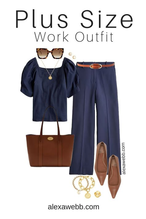 Plus Size Summer Work Outfits - Alexa Webb Plus Size Summer Outfits 2024, Work Outfits Smart Casual, Casual Spring Outfits Women, Smart Casual Spring, Casual Teacher Outfits, Business Casual Womens Fashion, Plus Size Business Attire, Summer Work Outfits Office, Plus Size Business Casual