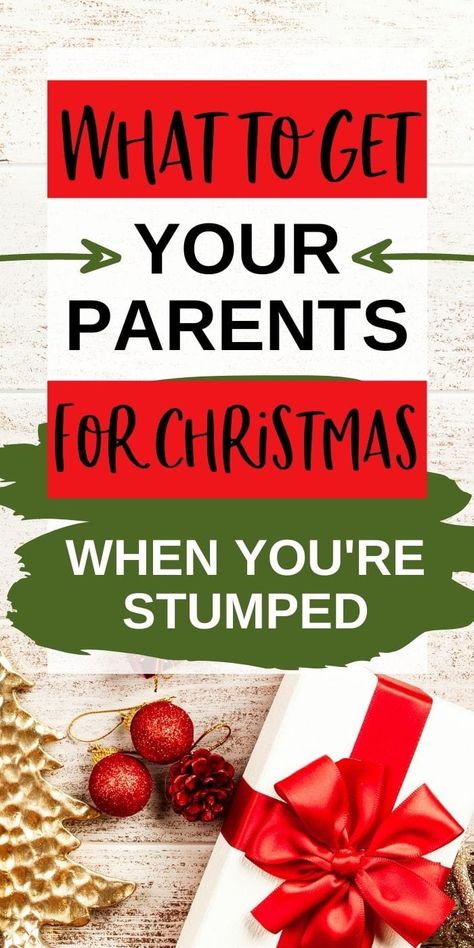 20 Christmas Gift Ideas you can Get Your Parents when You're Stumped - 20 Christmas Gift Ideas, Christmas Gift Ides, Good Gifts For Parents, Xmas Gifts For Mom, Christmas Presents For Dad, Christmas Presents For Moms, Gifts To Buy, Grandparents Christmas, Paper Bird