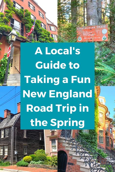 7 Day New England Road Trip, Spring In New England, New England Road Trip With Kids, New England Spring, Northeast Road Trip, Salem Trip, Roadtrip Ideas, Maine Road Trip, Baby Belle